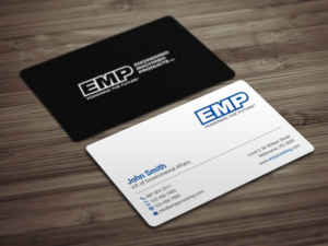 Business Card Design by mdreyad for Engineered Machined Products, Inc | Design: #17745013