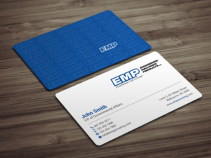 Business Card Design by mdreyad for Engineered Machined Products, Inc | Design: #17745066