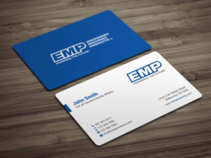 Business Card Design by mdreyad for Engineered Machined Products, Inc | Design: #17745156