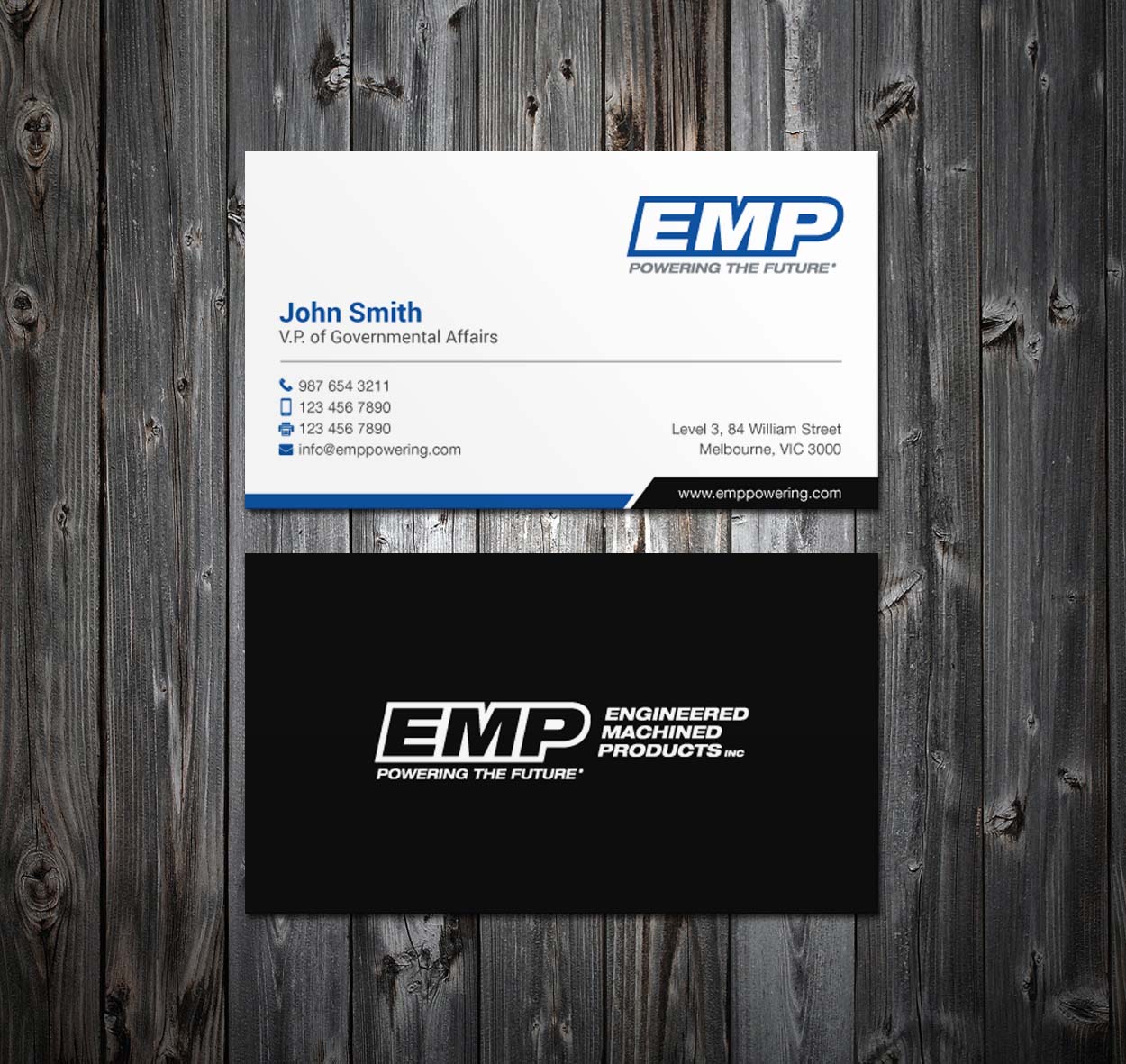 Visitenkarten-Design von mdreyad für Engineered Machined Products, Inc | Design #17745344