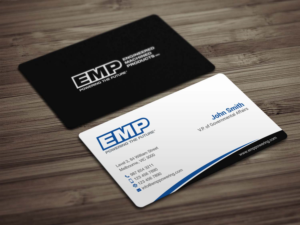 Business Card Design by mdreyad for Engineered Machined Products, Inc | Design: #17746175