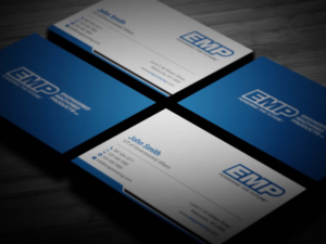 Business Card Design by mdreyad for Engineered Machined Products, Inc | Design: #17746329