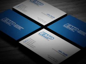 Business Card Design by mdreyad for Engineered Machined Products, Inc | Design: #17746377