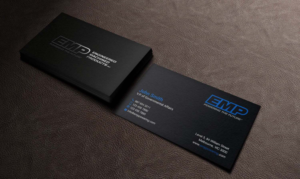 Business Card Design by mdreyad for Engineered Machined Products, Inc | Design: #17763387