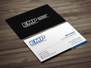 Business Card Design by mdreyad for Engineered Machined Products, Inc | Design: #17777517
