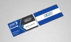 Business Card Design by Rickyy for Engineered Machined Products, Inc | Design: #17834128