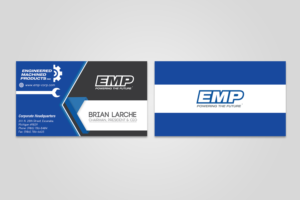 New Business Card Design for Manufacturing | Diseño de Tarjeta de Presentación por Rickyy