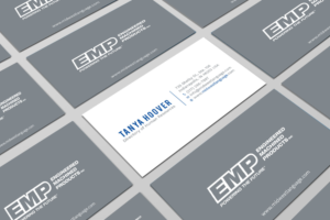 Visitenkarten-Design von Tripti Ranjan Gain für Engineered Machined Products, Inc | Design: #17742629