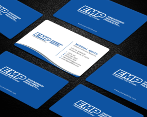 Business Card Design by Tripti Ranjan Gain for Engineered Machined Products, Inc | Design: #17746859