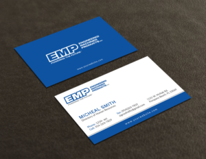 Business Card Design by Tripti Ranjan Gain for Engineered Machined Products, Inc | Design: #17746860