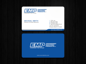Business Card Design by Tripti Ranjan Gain for Engineered Machined Products, Inc | Design: #17746864