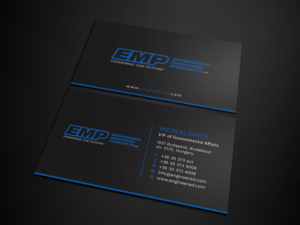 Business Card Design by Tripti Ranjan Gain for Engineered Machined Products, Inc | Design: #17746870