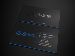 Business Card Design by Tripti Ranjan Gain for Engineered Machined Products, Inc | Design: #17746876