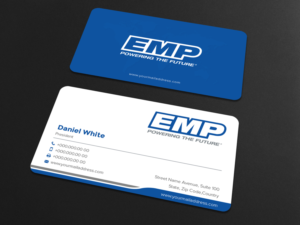 Business Card Design by alex_etel for Engineered Machined Products, Inc | Design: #17740495