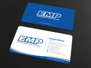 Business Card Design by alex_etel for Engineered Machined Products, Inc | Design: #17740519