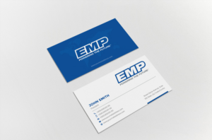 Business Card Design by alex_etel for Engineered Machined Products, Inc | Design: #17767666