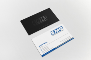 Business Card Design by alex_etel for Engineered Machined Products, Inc | Design: #17767668