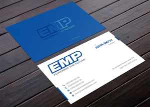 Business Card Design by alex_etel for Engineered Machined Products, Inc | Design: #17795291