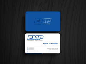 Business Card Design by alex_etel for Engineered Machined Products, Inc | Design: #17838094