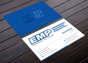 Business Card Design by alex_etel for Engineered Machined Products, Inc | Design: #17843035
