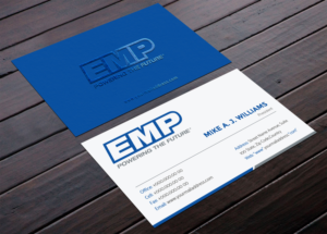 Business Card Design by alex_etel for Engineered Machined Products, Inc | Design: #17852923