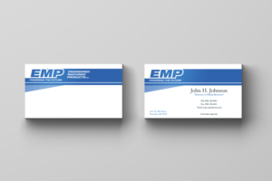 Business Card Design by Maria Azaryan for Engineered Machined Products, Inc | Design: #17792599