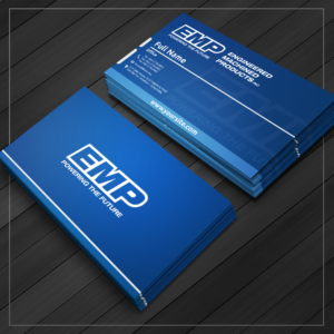 Business Card Design by Caio Designer for Engineered Machined Products, Inc | Design: #17822795