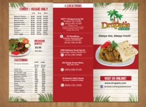 Take Out Menu | Design de Flyer par MNM
