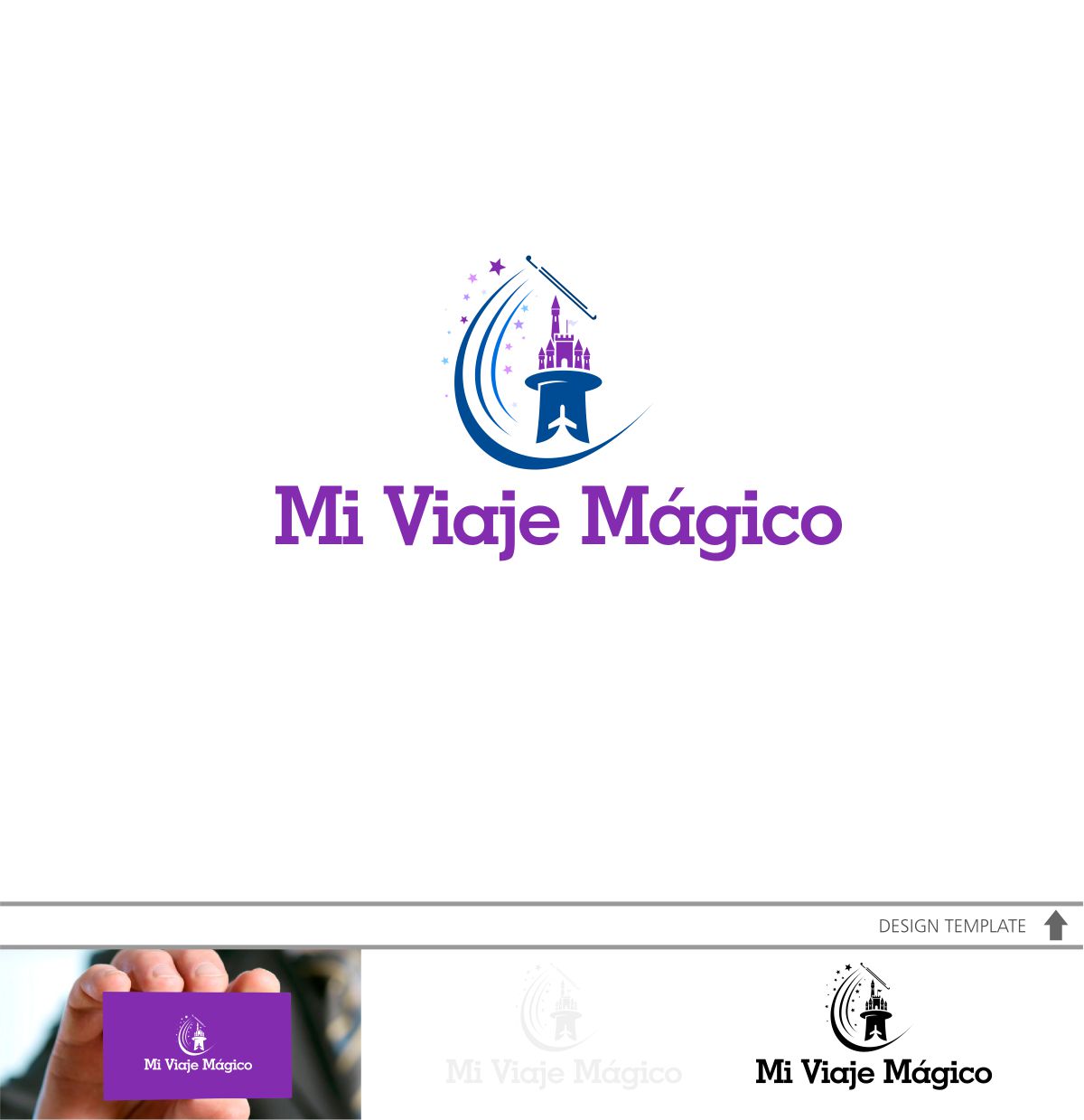 Logo Design by DesignMX (Renan Mejia) for MI VIAJE MAGICO | Design #17770922