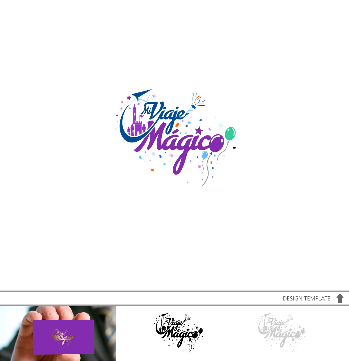 Logo Design by DesignMX (Renan Mejia) for MI VIAJE MAGICO | Design #17794155