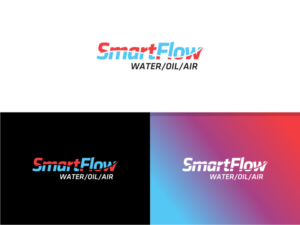 SmartFlow  Water/oil/air | Logo Design by Atvento Graphics