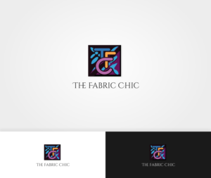 Logo Design by Exotic Blue for The Fabric Chic | Design: #17752032