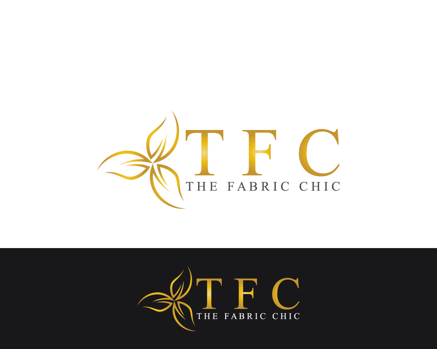 Logo Design by MAWBM for The Fabric Chic | Design #17766387