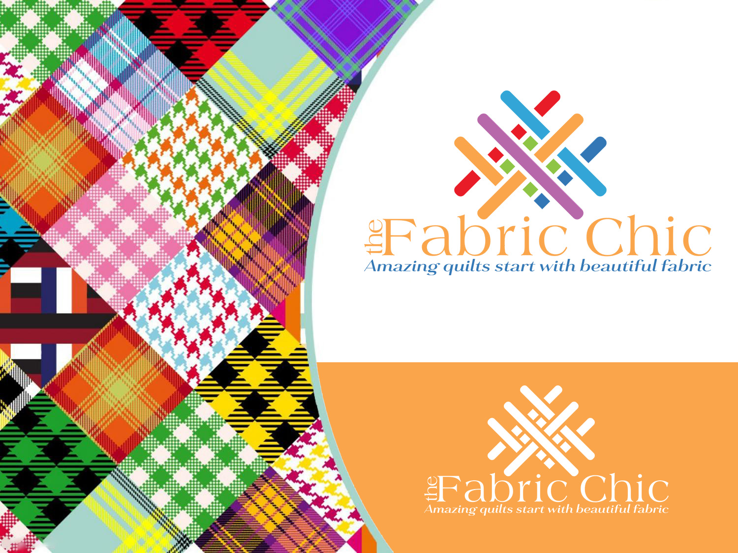 Logo Design by A t t i l a for The Fabric Chic | Design #17757741