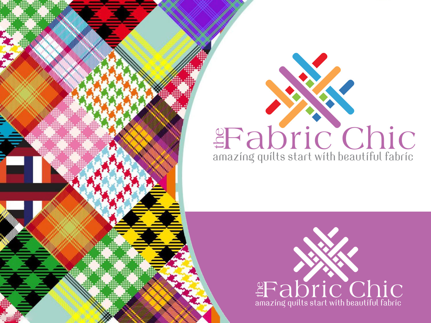 Logo Design by A t t i l a for The Fabric Chic | Design #17757763