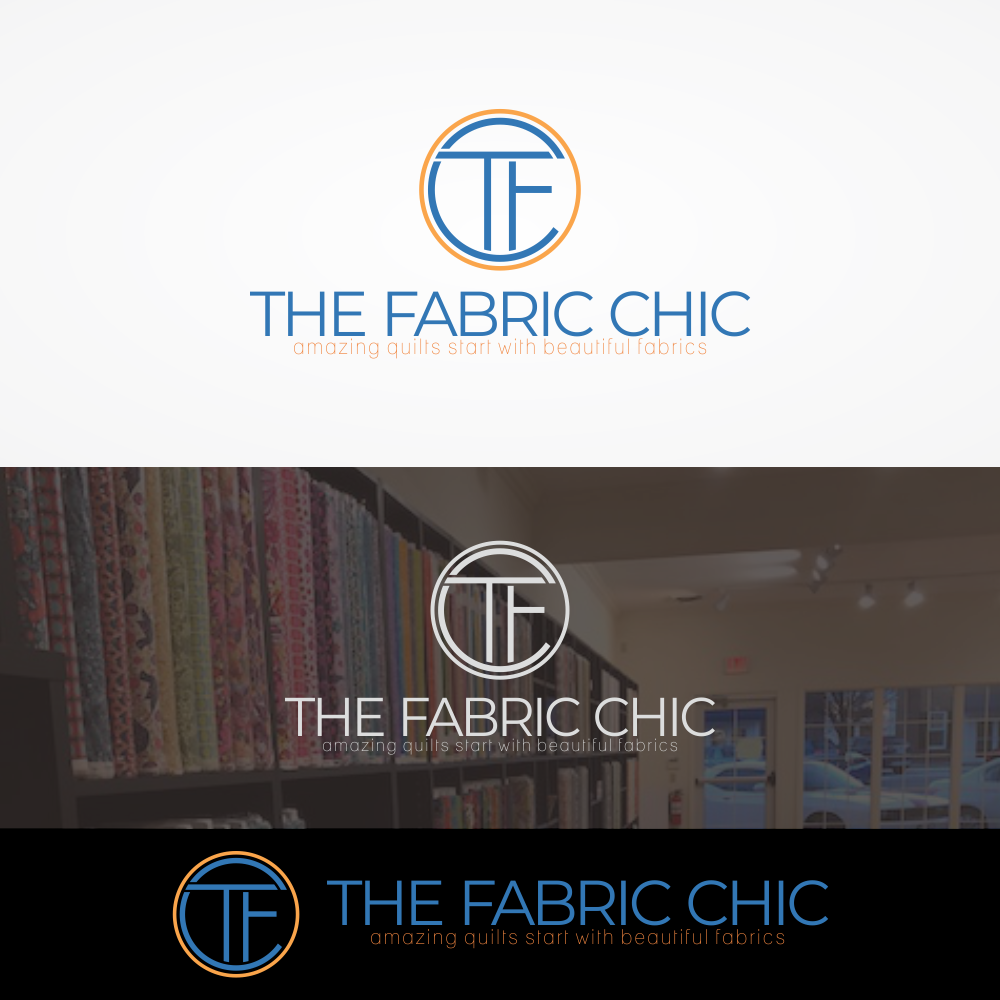 Logo Design by Saef Saef for The Fabric Chic | Design #17755691