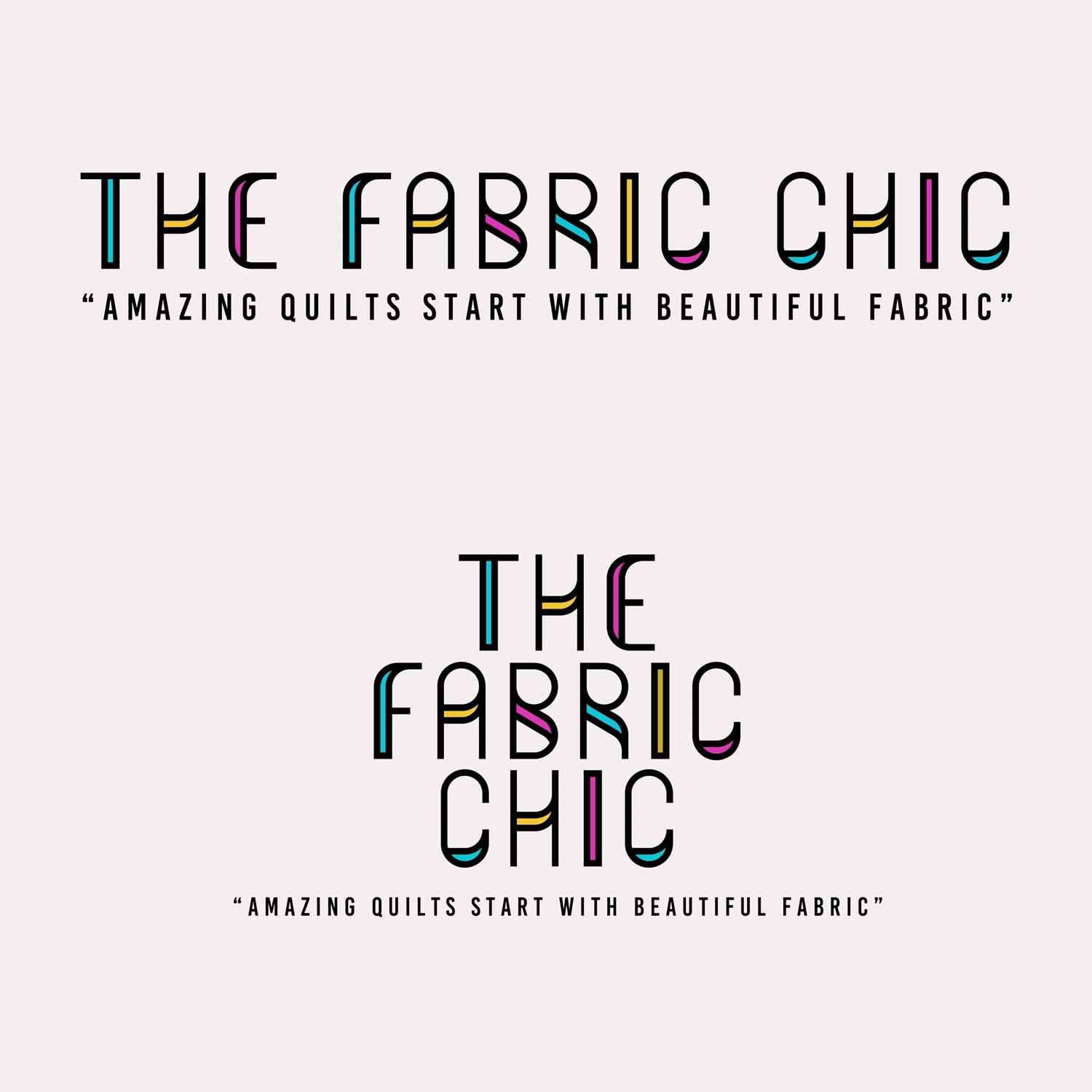Logo Design by alexandranique for The Fabric Chic | Design #17786003