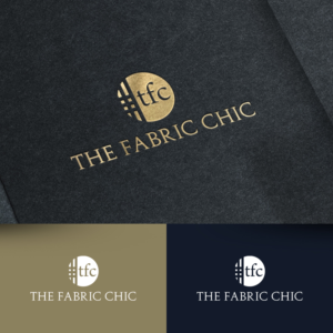 Logo Design by rafaeldsgn for The Fabric Chic | Design: #17749455