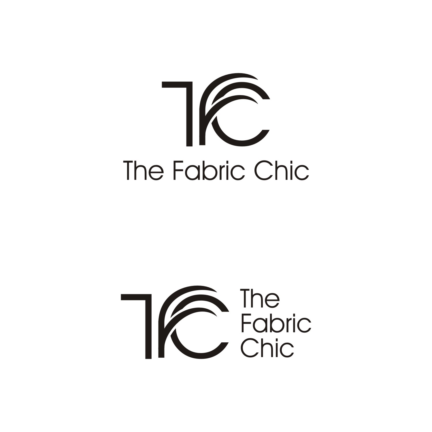 Logo Design by Actives for The Fabric Chic | Design #17795687