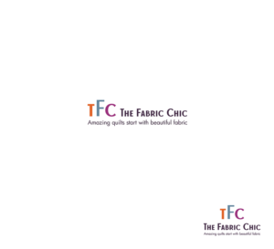Logo Design by nzvm for The Fabric Chic | Design: #17785285