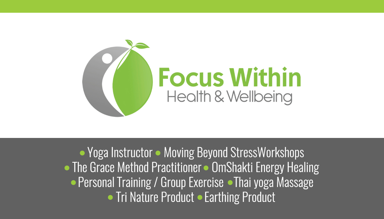 Business Card Design by Impressive Sol for Focus Within Health & Wellbeing | Design #17742993