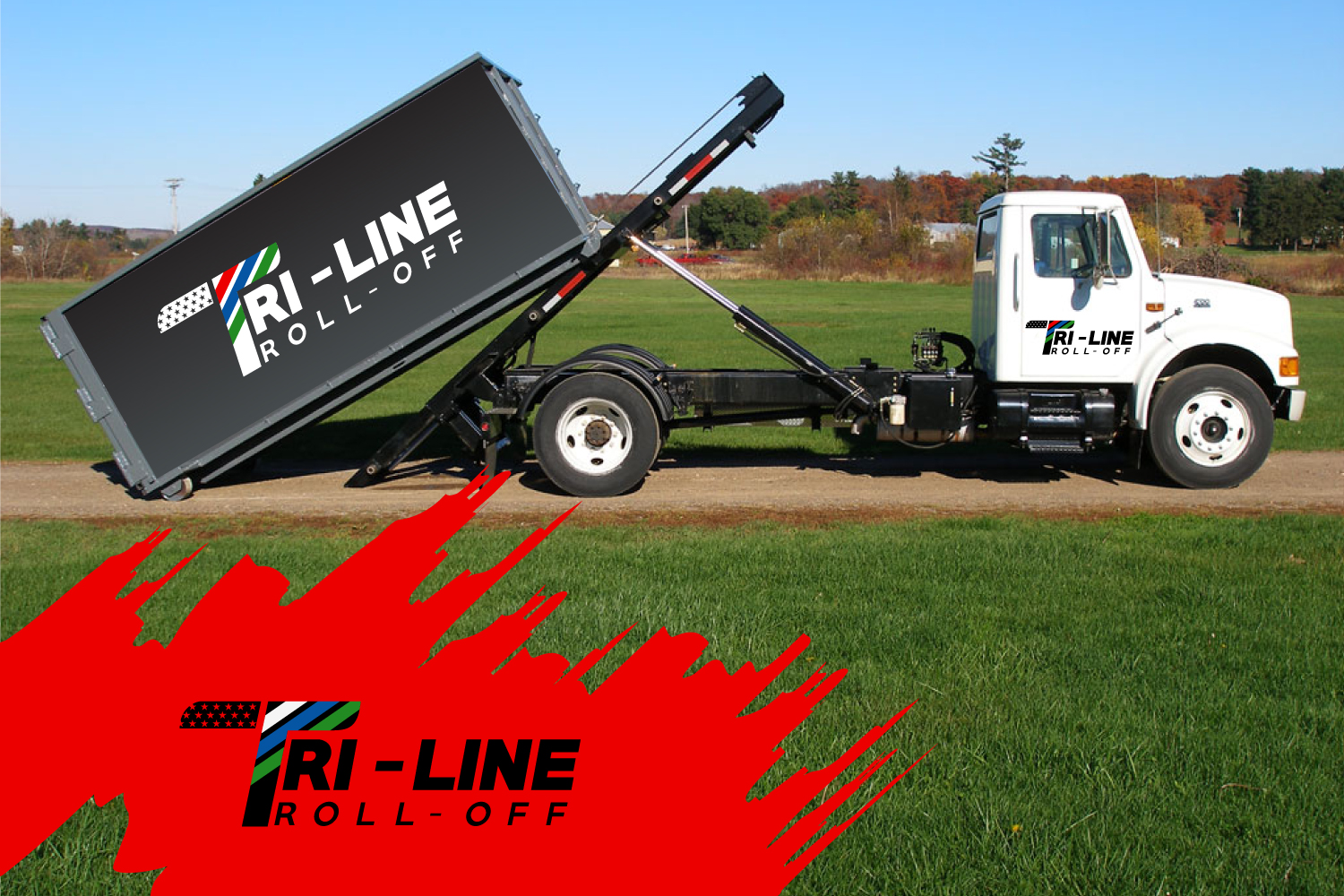 Logo-Design von Leayer für Tri-Line Roll-off | Design: #17819536