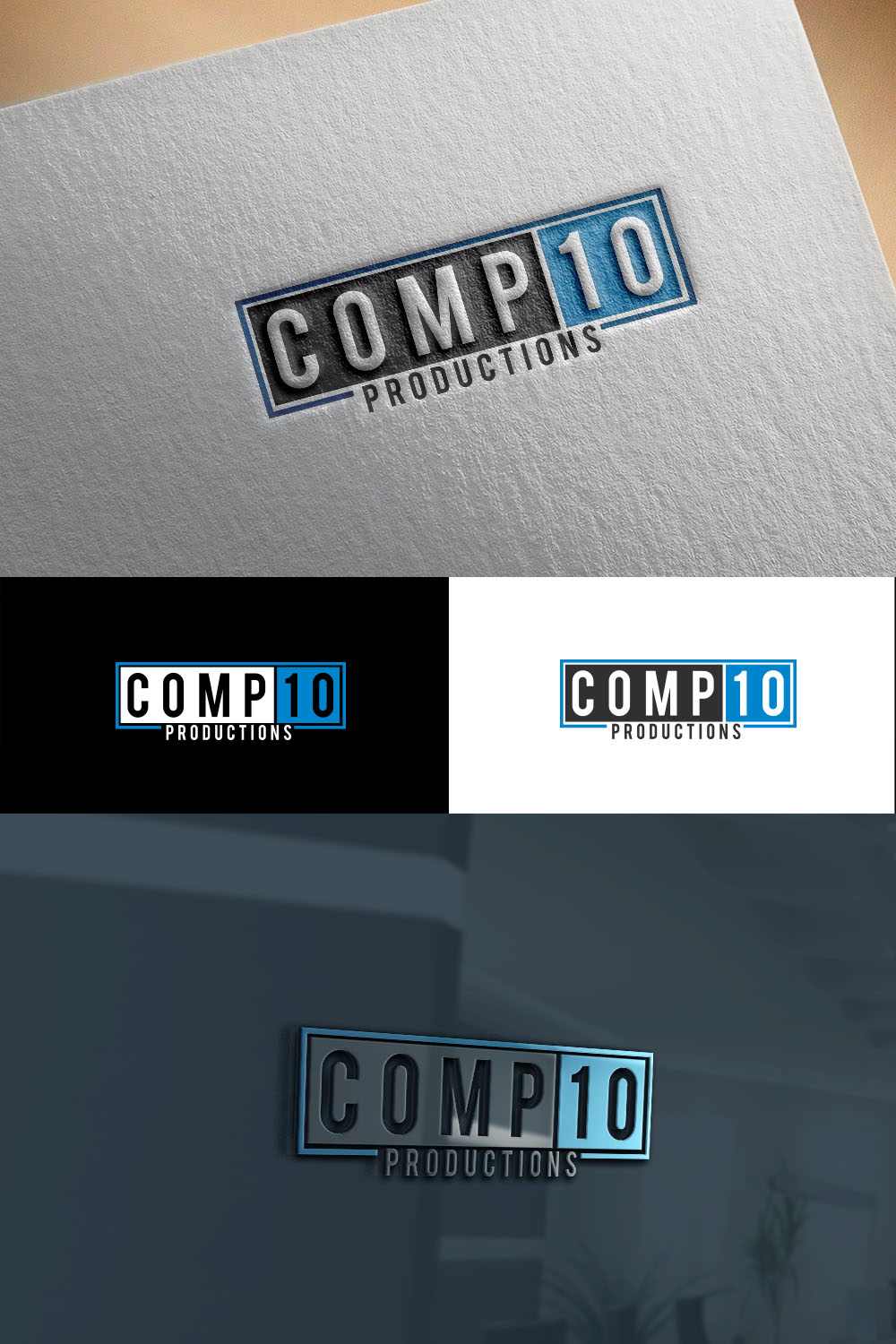 Logo Design by shariqueyaseen2 for Comp10 Productions | Design: #17768742