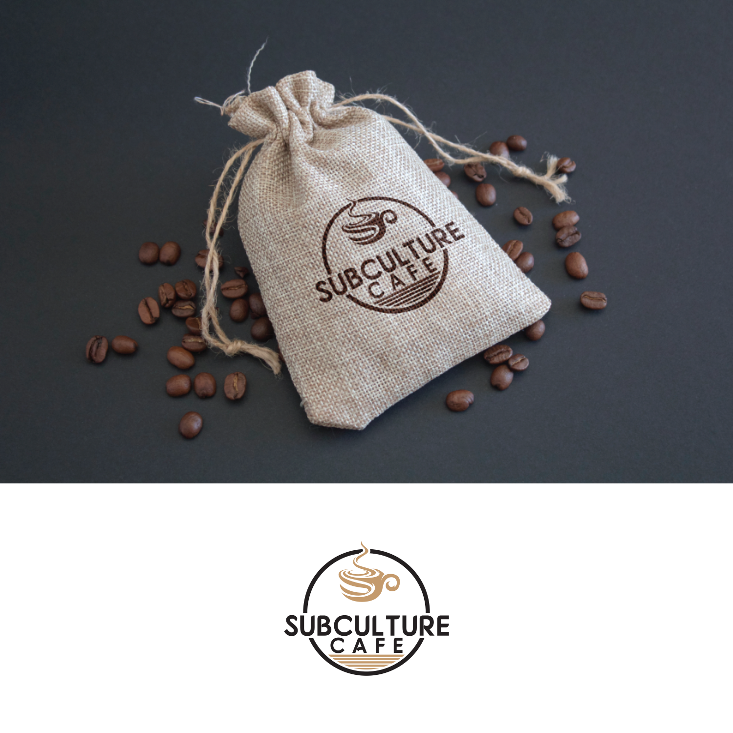 Logo Design by BRAT Studio for Subculture Cafe | Design #17900518