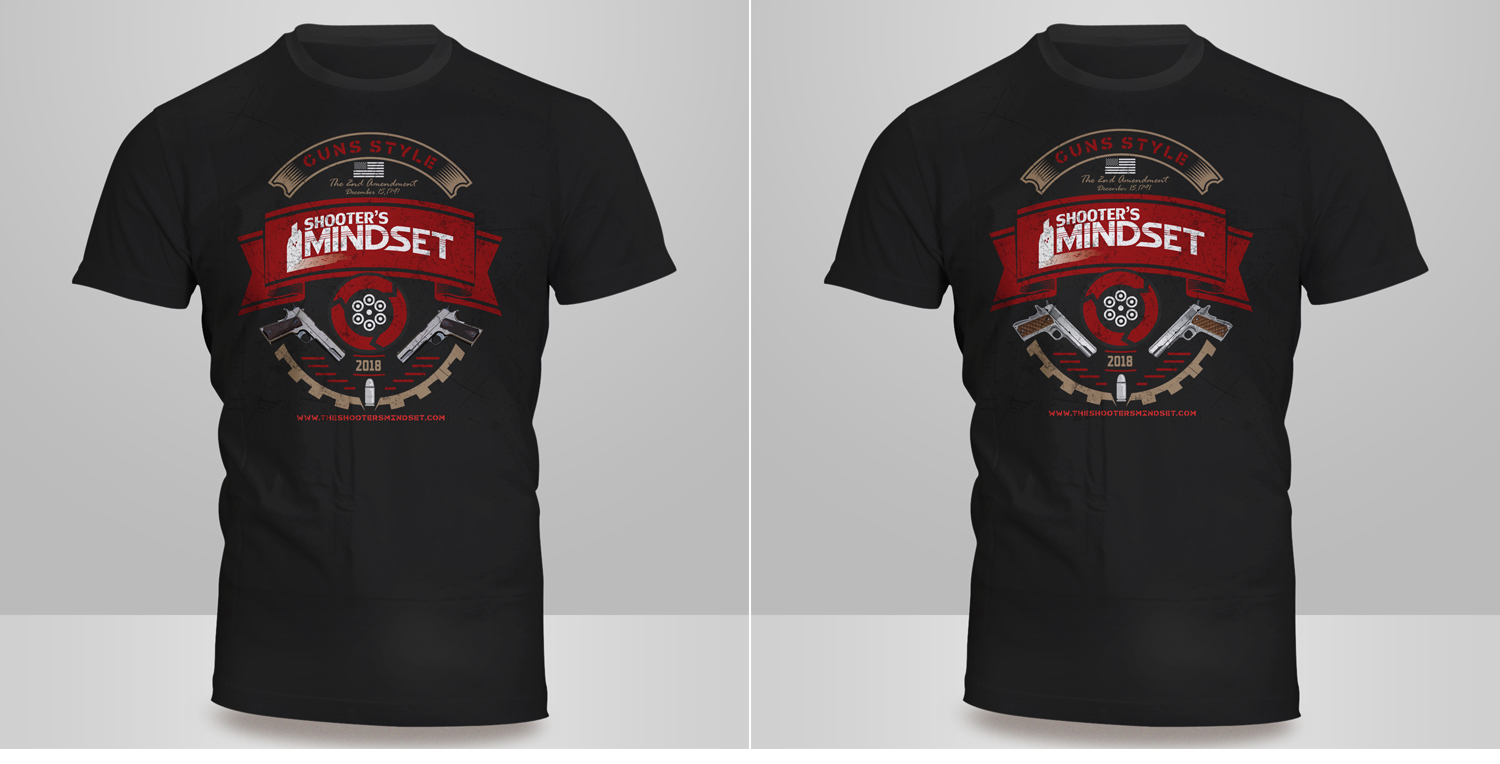 Diseño de Camiseta por Kero para The Shooter’s Mindset Media LLC | Diseño #17769772