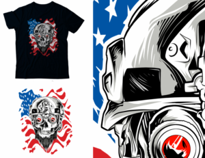 T-shirt Design by Abidamar
