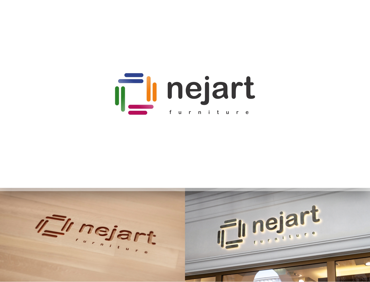 Logo Design by Exotic Blue for Nejart | Design #17757337