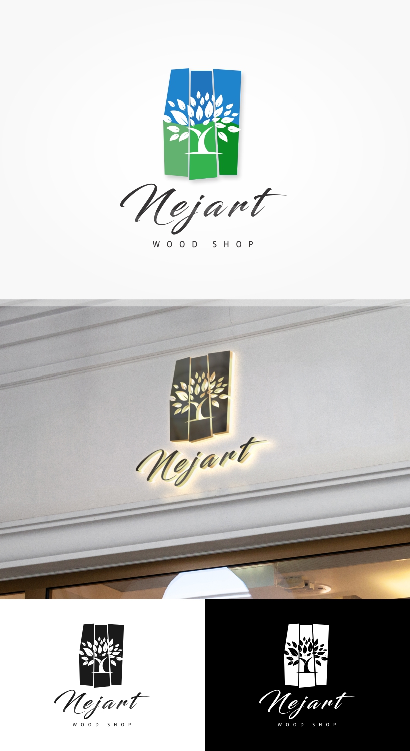 Logo Design by Exotic Blue for Nejart | Design #17800485