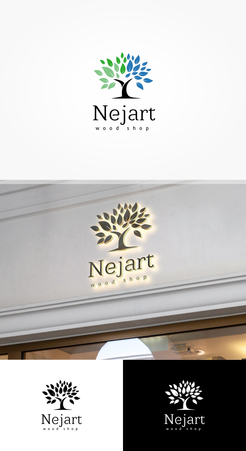 Logo Design by Exotic Blue for Nejart | Design #17817854