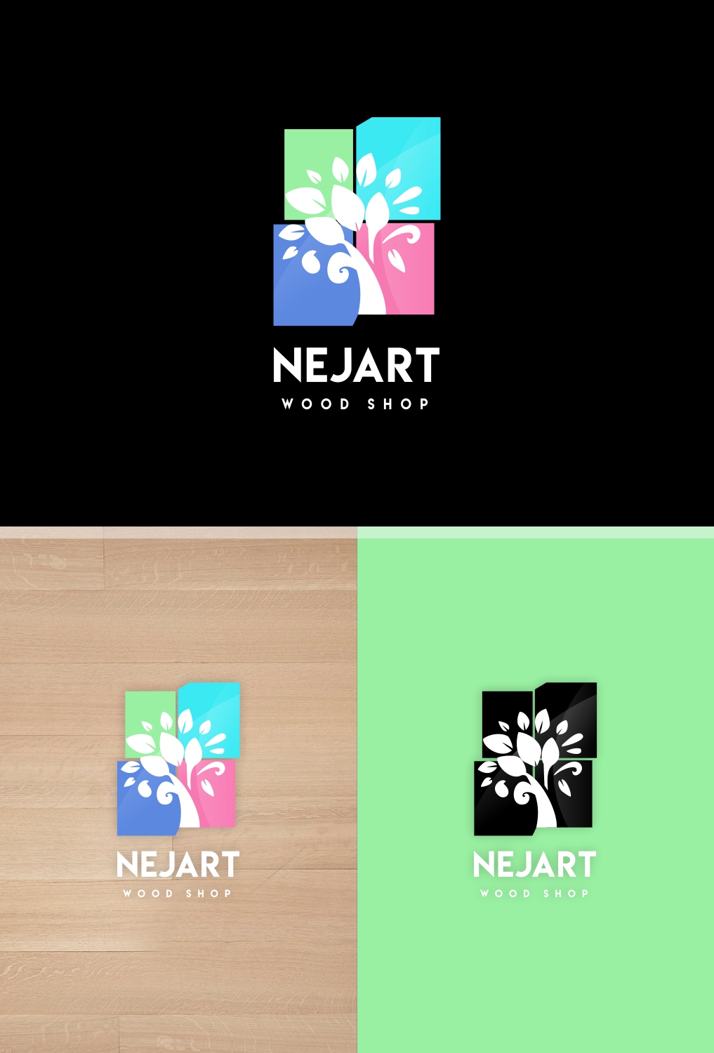 Logo Design by Exotic Blue for Nejart | Design #17849076